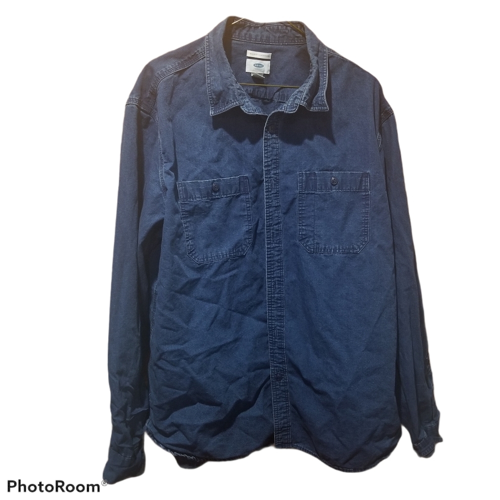 Old Navy Mens Chambray Shirt